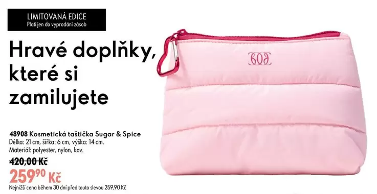 48908 Kosmetická taštička Sugar & Spice