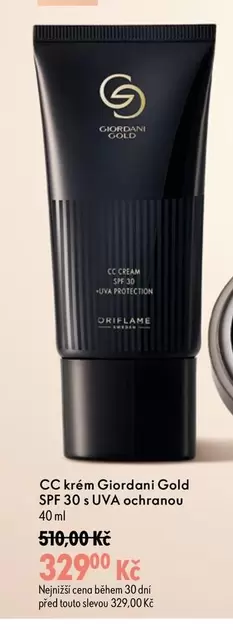CC krém Giordani Gold SPF 30 s UVA ochranou