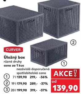 Úložný box různé druhy