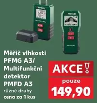 Měřič vlhkosti PFMG A3 / Multifunkční detektor PMFD A3