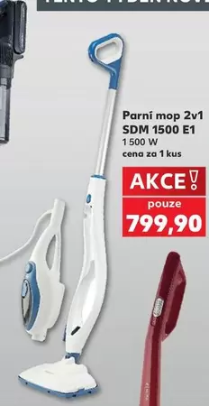 Parni mop 2v1 SDM 1500 E1