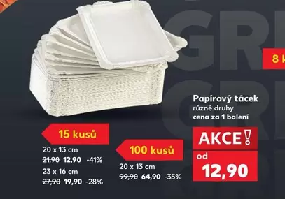 Papírový tácek