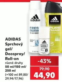 Sprchový gel/Deospray/Roll-on