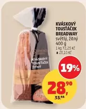 KVÁSKOVÝ TOUSTÁČEK BREADWAY světlý, žitný