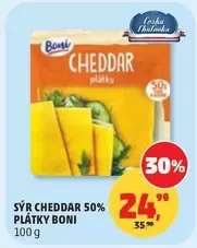 SÝR CHEDDAR PLÁTKY