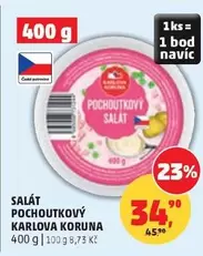 SALÁT POCHOUTKOVÝ KARLOVA KORUNA