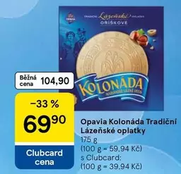 Kolonáda Tradiční Lázeňské oplatky