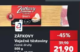 Vaječné těstoviny