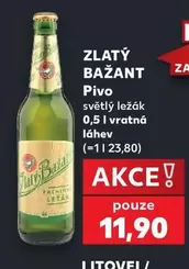 Pivo světlý ležák