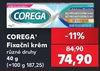 Fixační krém různé druhy
