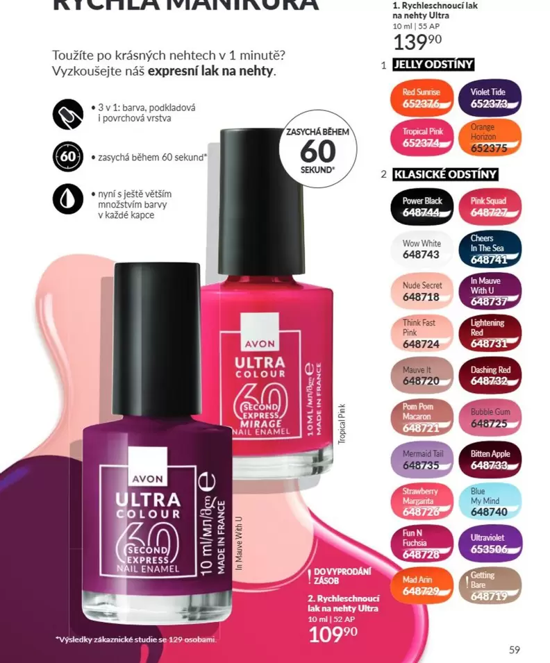Red - ULTRA COLOUR Nail Enamel