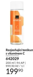 Rozjasňující tonikum s vitaminem C 642029