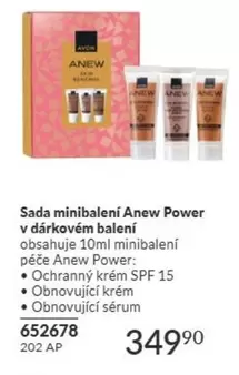 Sada minibalení Anew Power