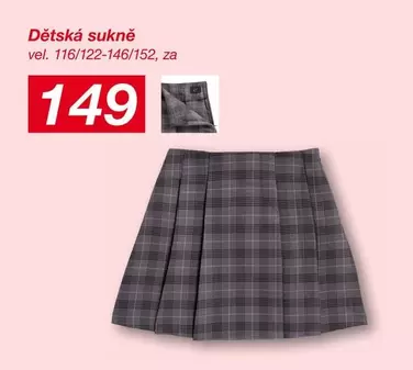 Dětská sukně