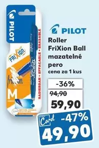 Roller FriXion Ball mazatelné pero