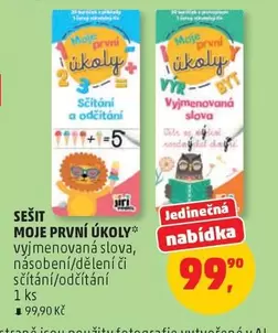 SEŠIT MOJE PRVNÍ ÚKOLY