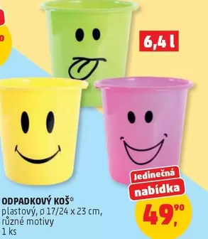 ODPADKOVÝ KOŠ plastový