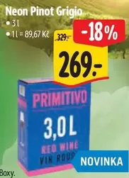 Red - Primitivo 3,0 L Wine