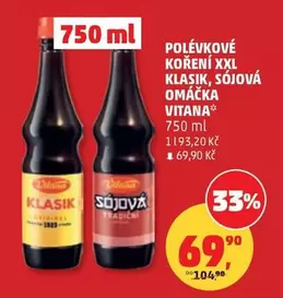 POLÉVKOVÉ KOŘENÍ XXL KLASIK, SÓJOVÁ OMÁČKA VITANA