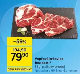 Vepřová krkovice bez kosti
