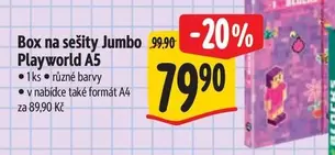 Jumbo - Box na sešity  Playworld A5