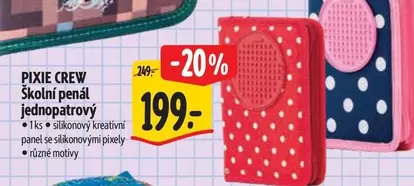 Školní penál jednopatrový