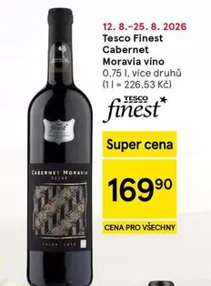 Super - Cabernet Moravia víno