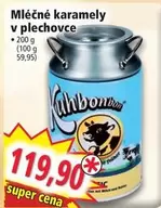 Super - Mléčné karamely v plechovce