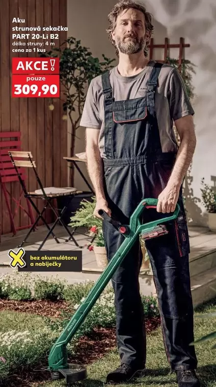 Aku strunová sekačka PART 20-LI B2