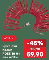 Spirálová hadice PDSS 10 A1