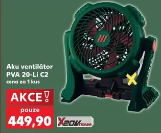 Aku ventilátor PVA 20-Li C2
