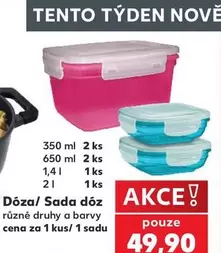 Dóza/ Sada dóz