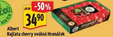 Rajčata cherry oválná
