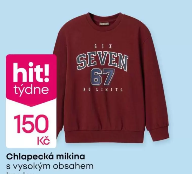 Chlapecká mikina