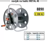 naviják na hadici METAL 40
