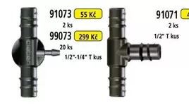 91073 2 ks, 99073 20 ks, 1/2"-1/4" T kus