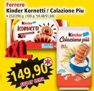Kinder - Kornetti / Calazione Piu