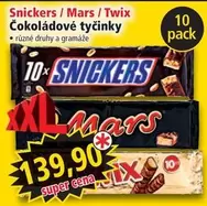 Super - Čokoládové tyčinky