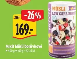 Mixit Müsli borůvkové