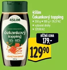 Čekankový topping