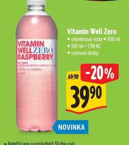 Vitamin Well Zero Raspberry