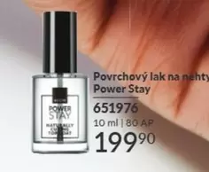 Povrchový lak na nechty Power Stay 651976
