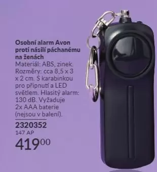 Osobní alarm 2320352