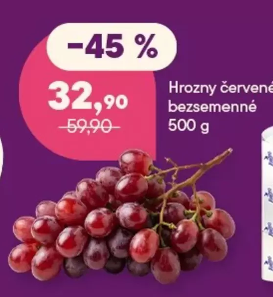 Hrozny cervene bezsemenne