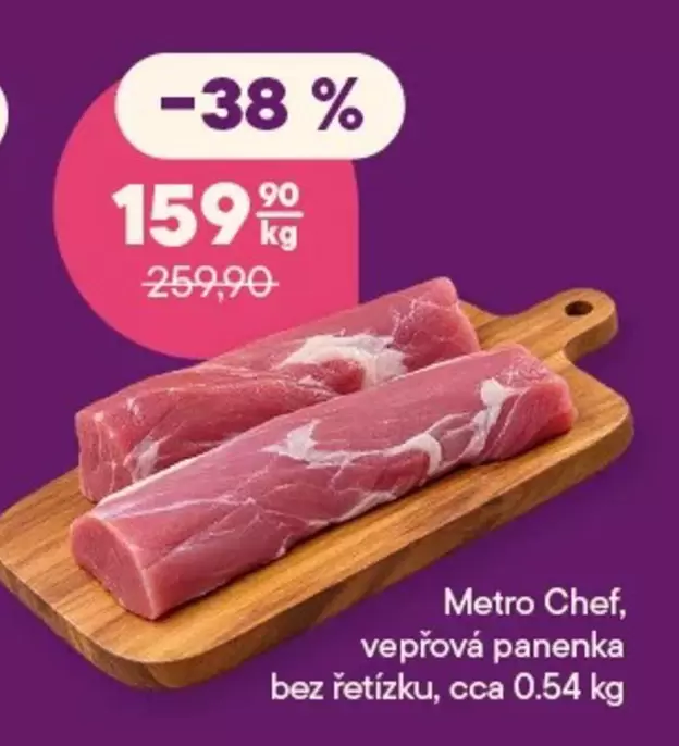 vepřová panenka bez řetízku