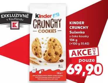 Kinder - CRUNCHY COOKIES