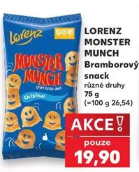 MONSTER MUNCH Bramborový snack