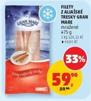 FILÉTY Z ALJAŠSKÉ TRESKY GRAN MARE