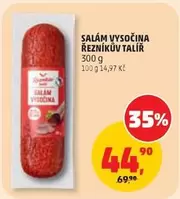 SALÁM VYSOČINA ŘEZNÍKŮV TALÍŘ