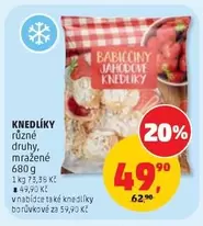 Knedlíky jahodové